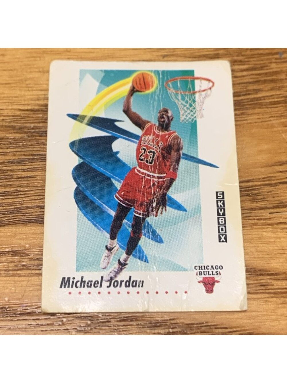 1991-92 SkyBox Hostess Frito Lay Michael Jordan Mini Card #7 Canadian Issue